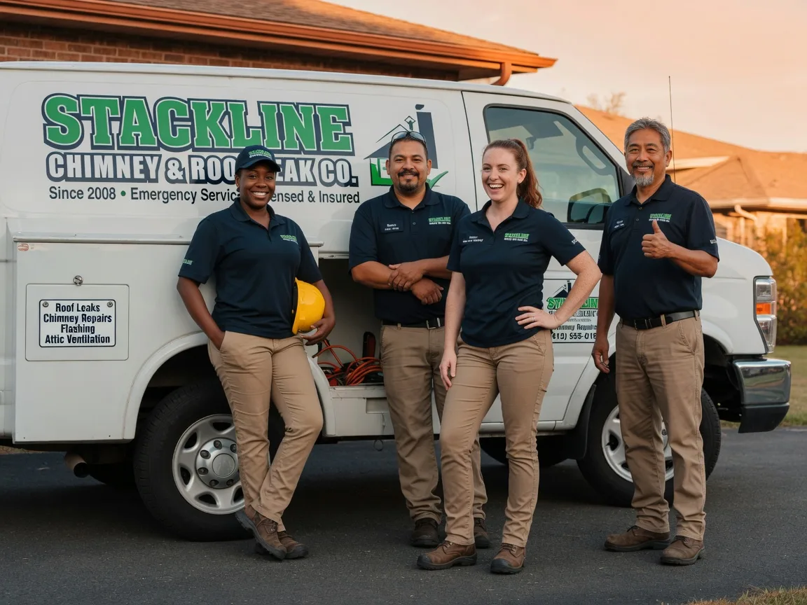 Chimney flashing repair company in Ridgeway, OH